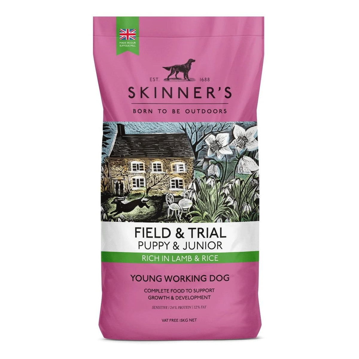 Skinners F&t Puppy - 15kg