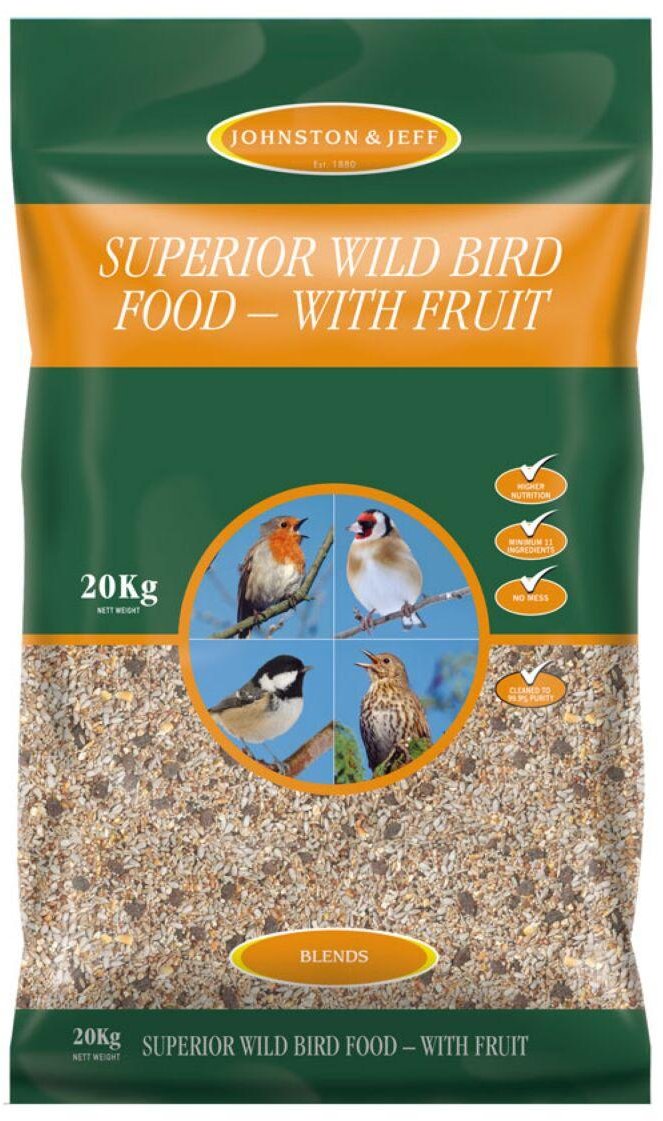 Johnston & Jeff Superior Wild Bird Food - 20kg