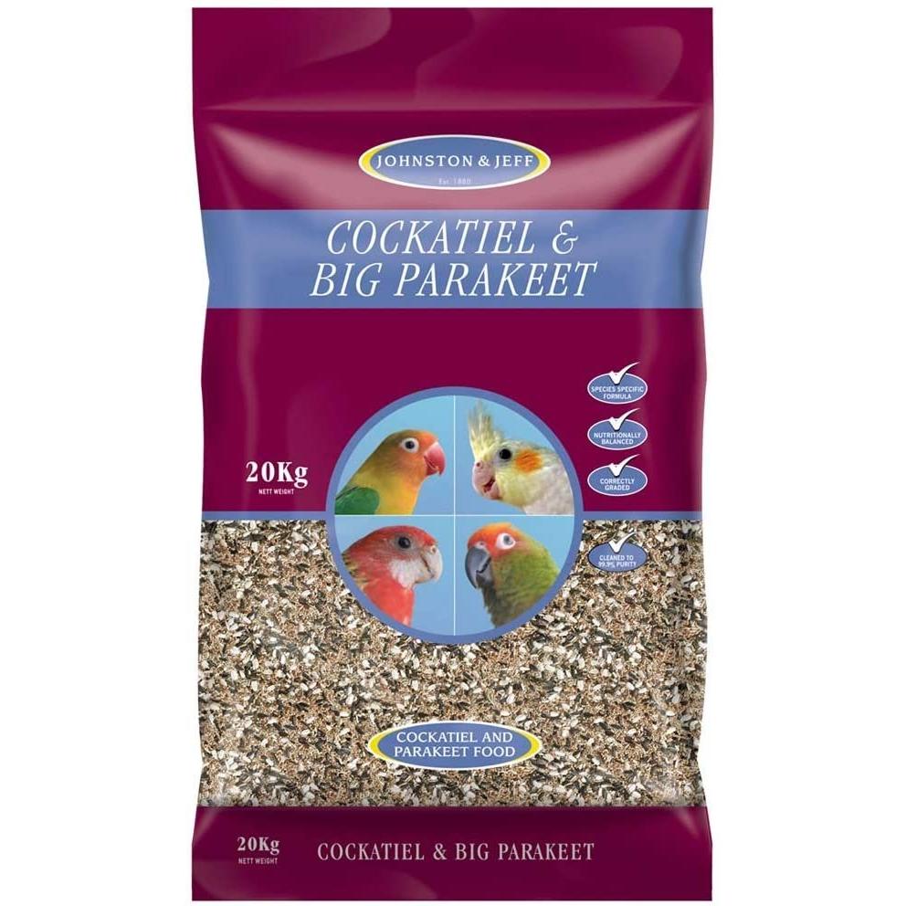 Johnston & Jeff Parakeet & Cockatiel Mix - 20kg
