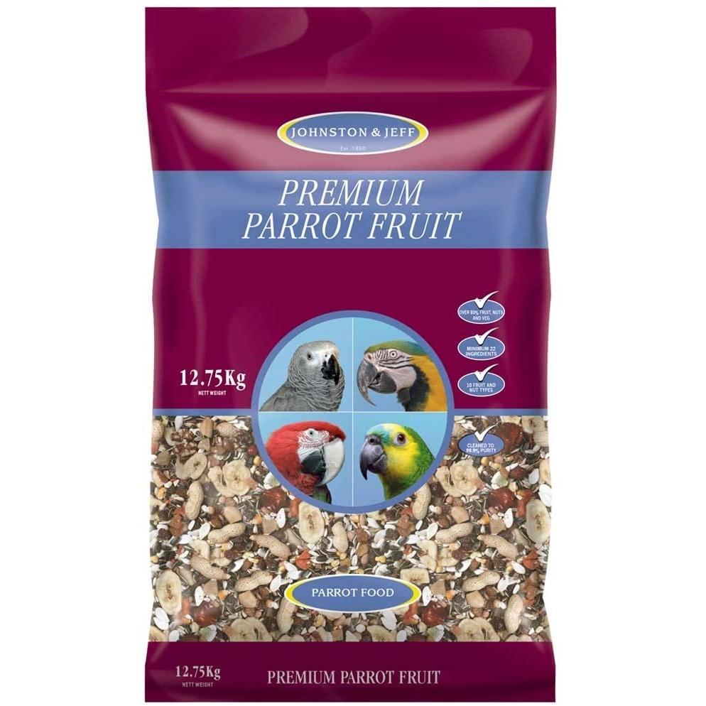Johnston & Jeff Premium Parrot Fruit Mix - 12.75kg
