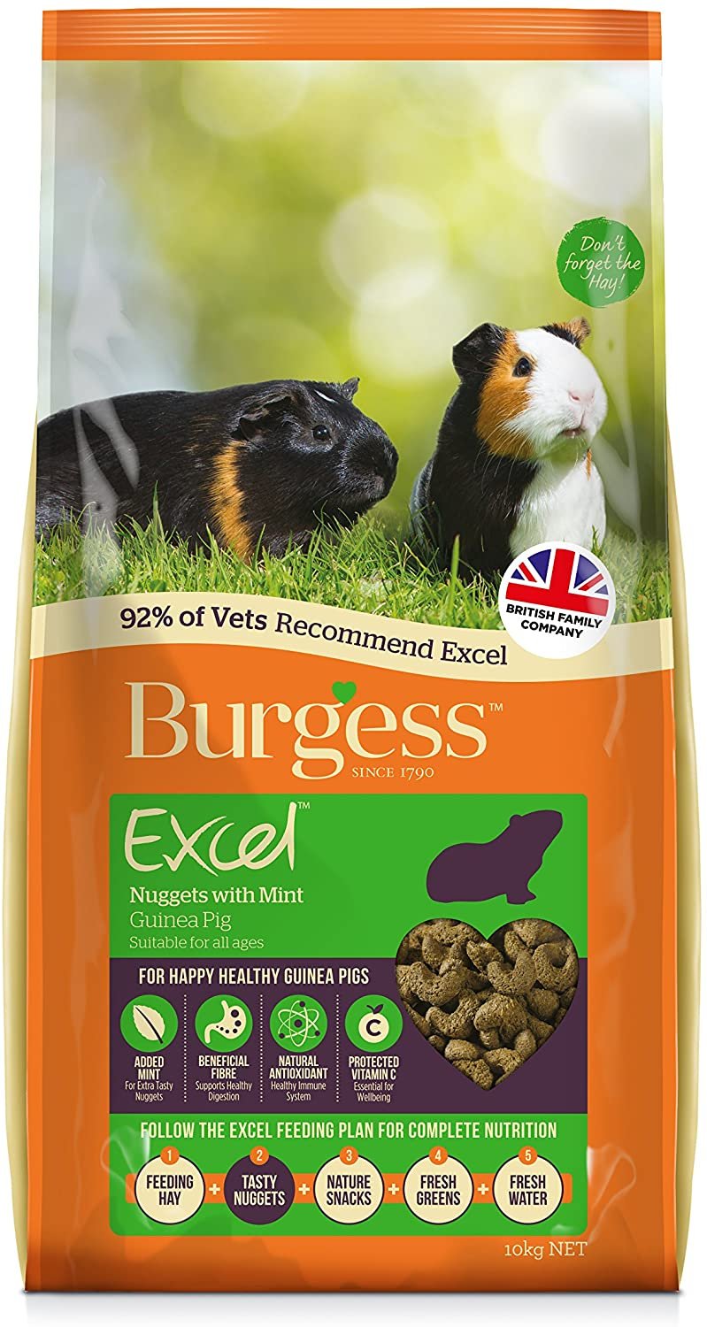 Burgess Guinea Pig Excel 10kg