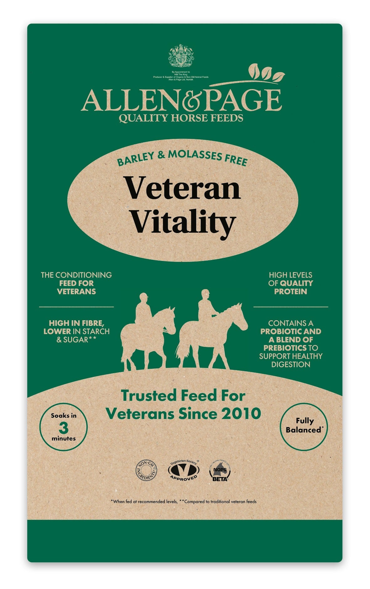 Allen & Page Veteran Vitality - 20kg