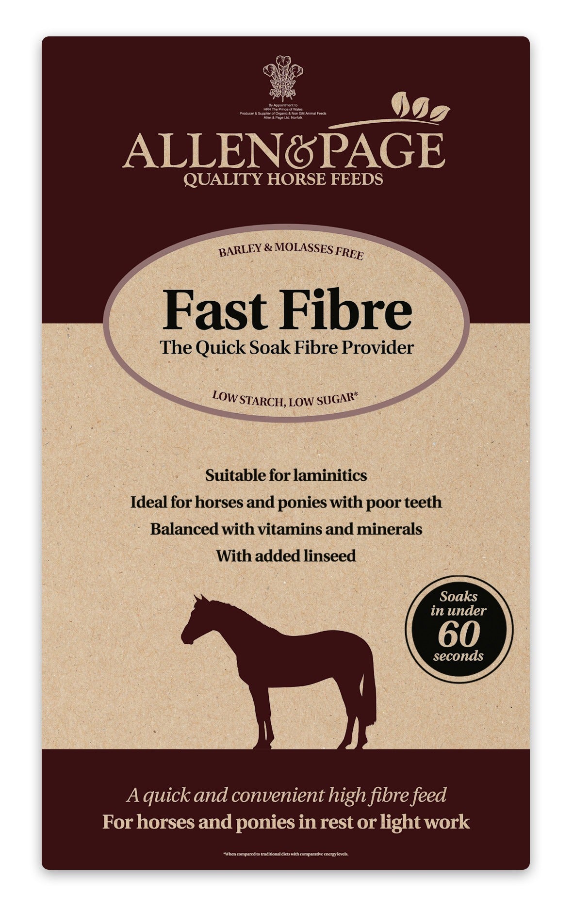 Allen & Page Fast Fibre - 20kg