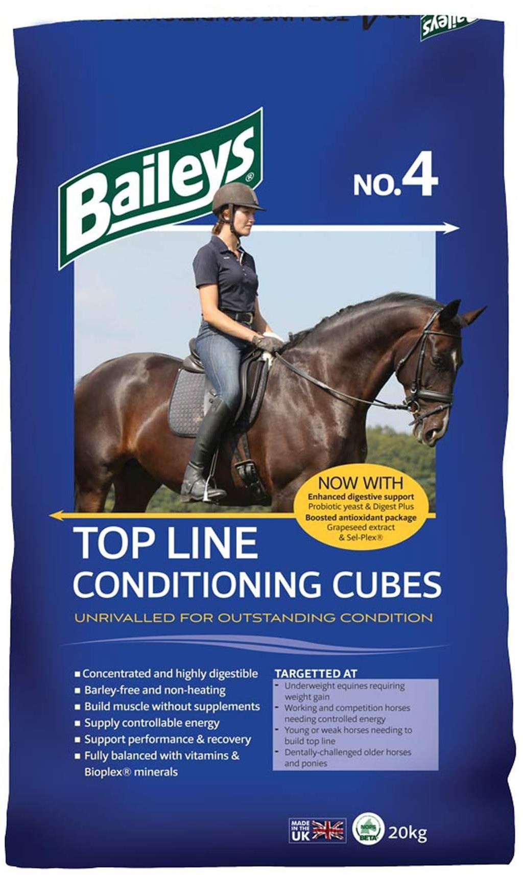 Baileys No. 4 Topline Conditioning Cubes - 20kg