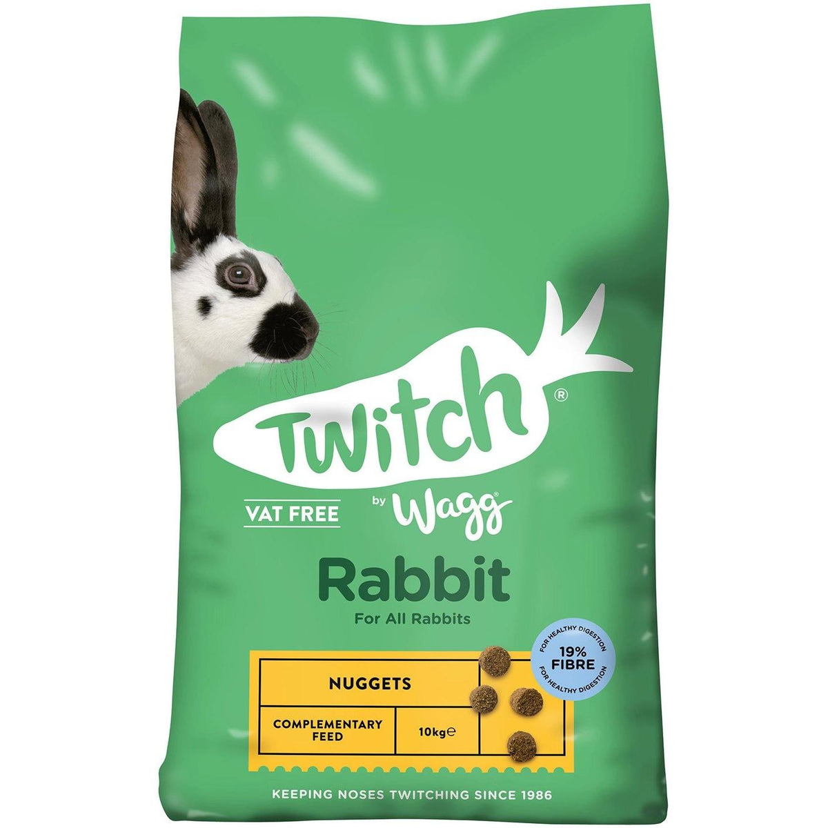 Twitch By Wagg Rabbit Nuggets - 10kg