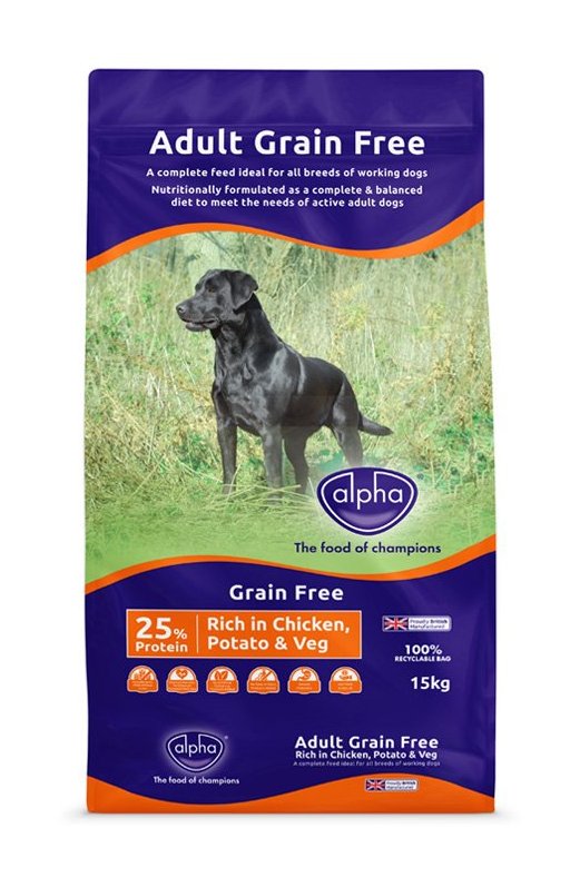 Alpha Grain Free Adult Complete - 15kg