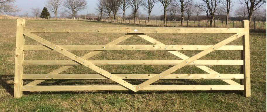 Country Gate Wood 3' 5 Spell Tanalised