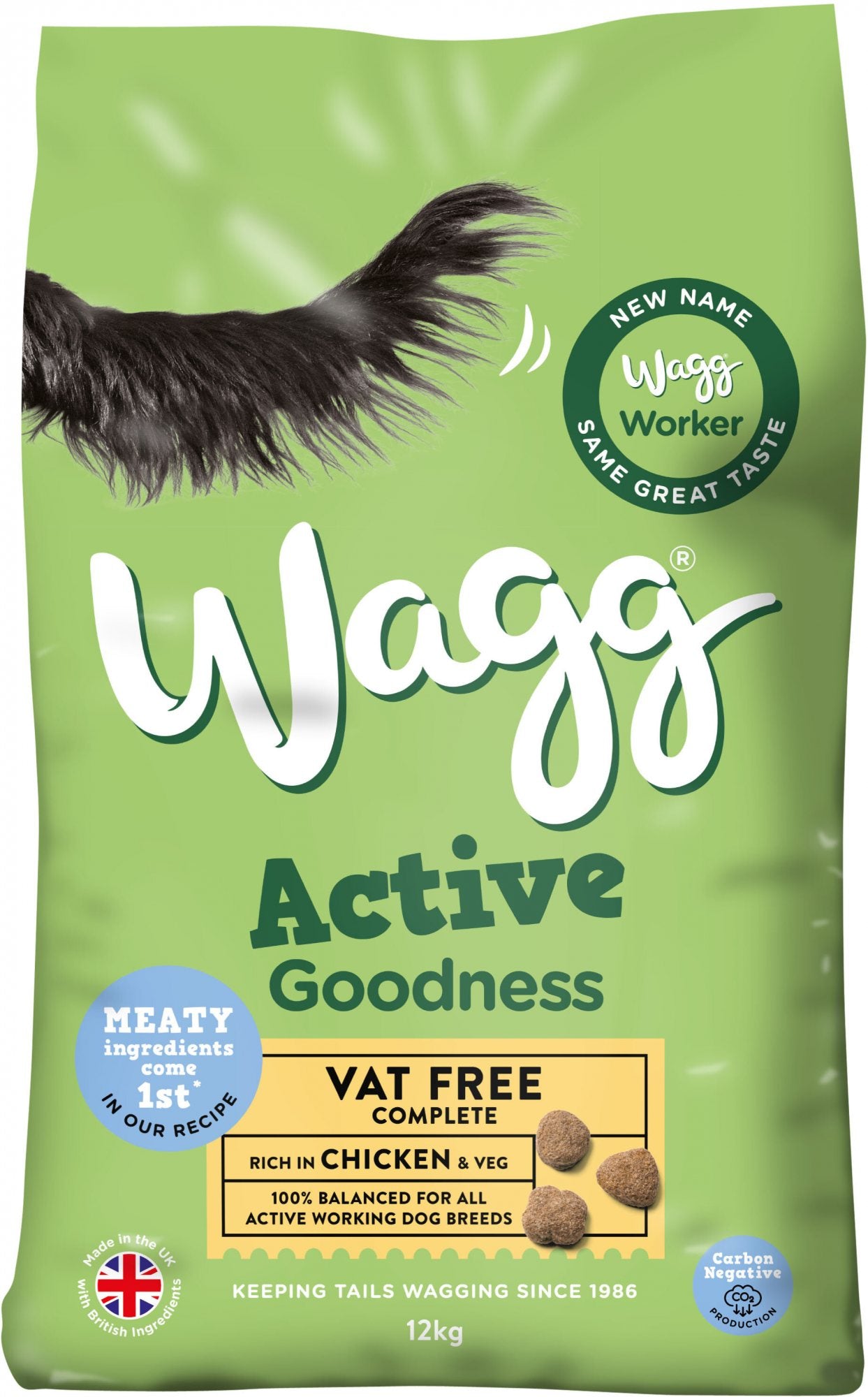Wagg Worker/Active Goodness - 12kg