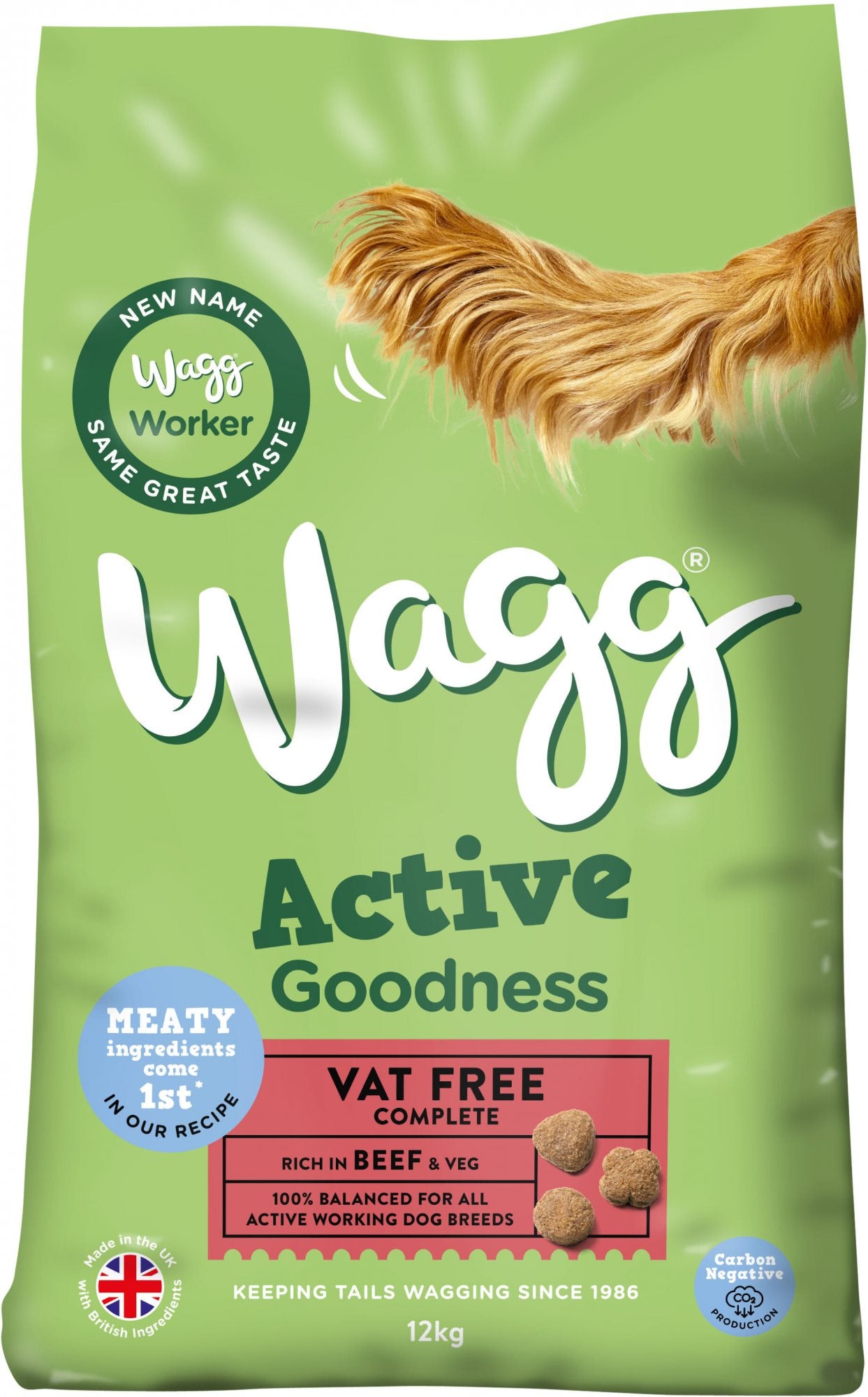 Wagg Worker/Active Goodness - 12kg