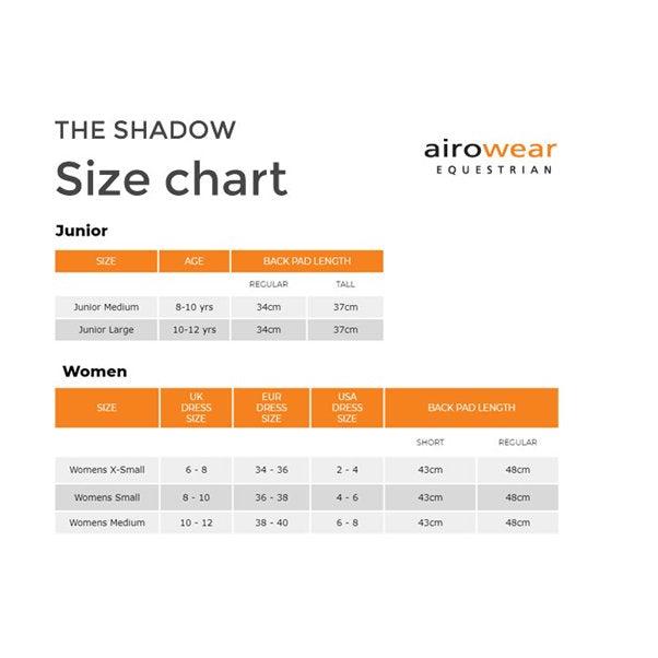 Airowear Junior Shadow Back Protector