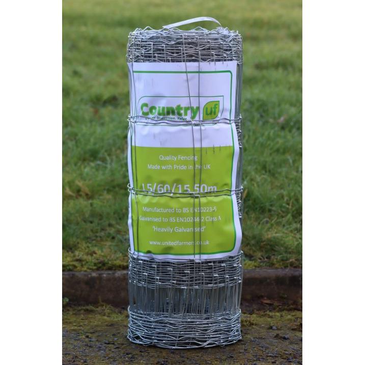 Country Galv L5/60/15 Hedge Bottom - 50m