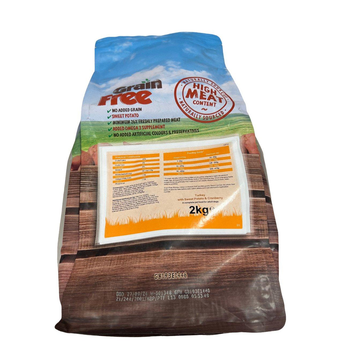 BATA Grainfree Complete Dog Food Adult - 2kg