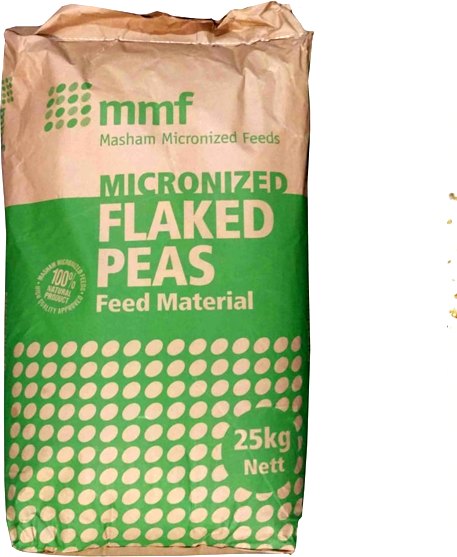 Micronised Flaked Peas - 25kg