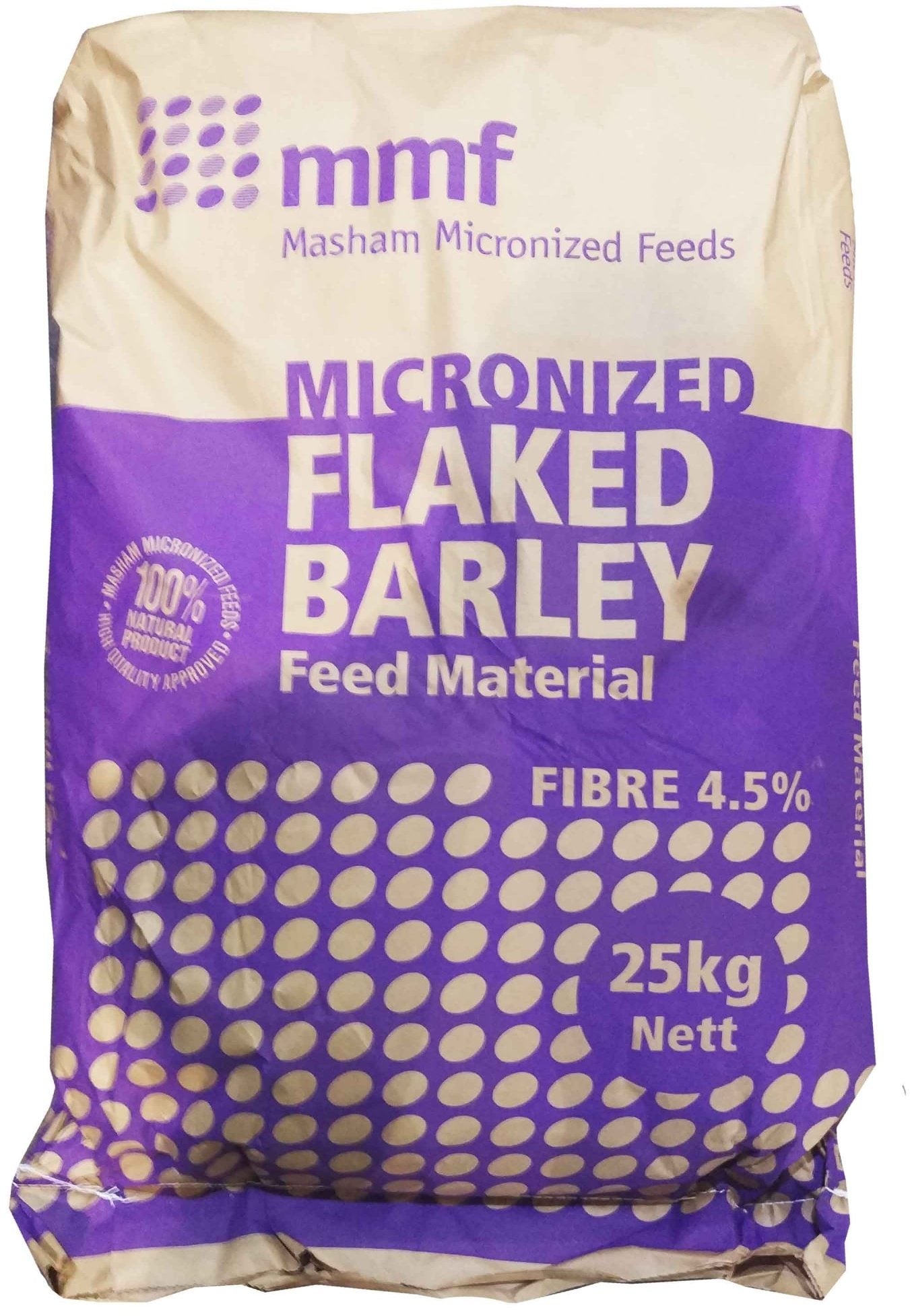 Micronised Flaked Barley - 25kg