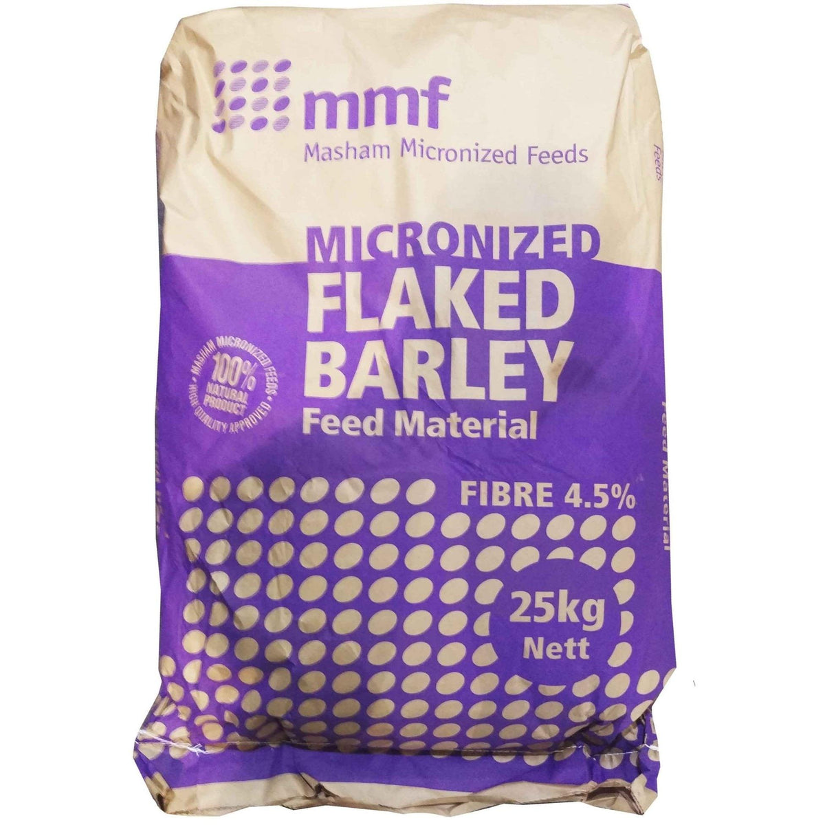 Micronised Flaked Barley - 25kg