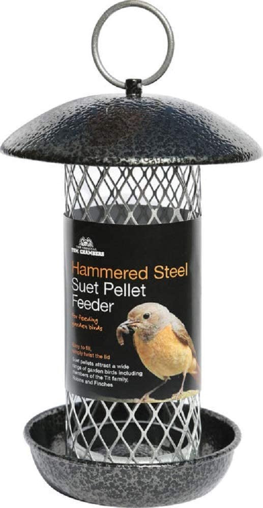 Tom Chambers Suet Feeder Hammered Steel