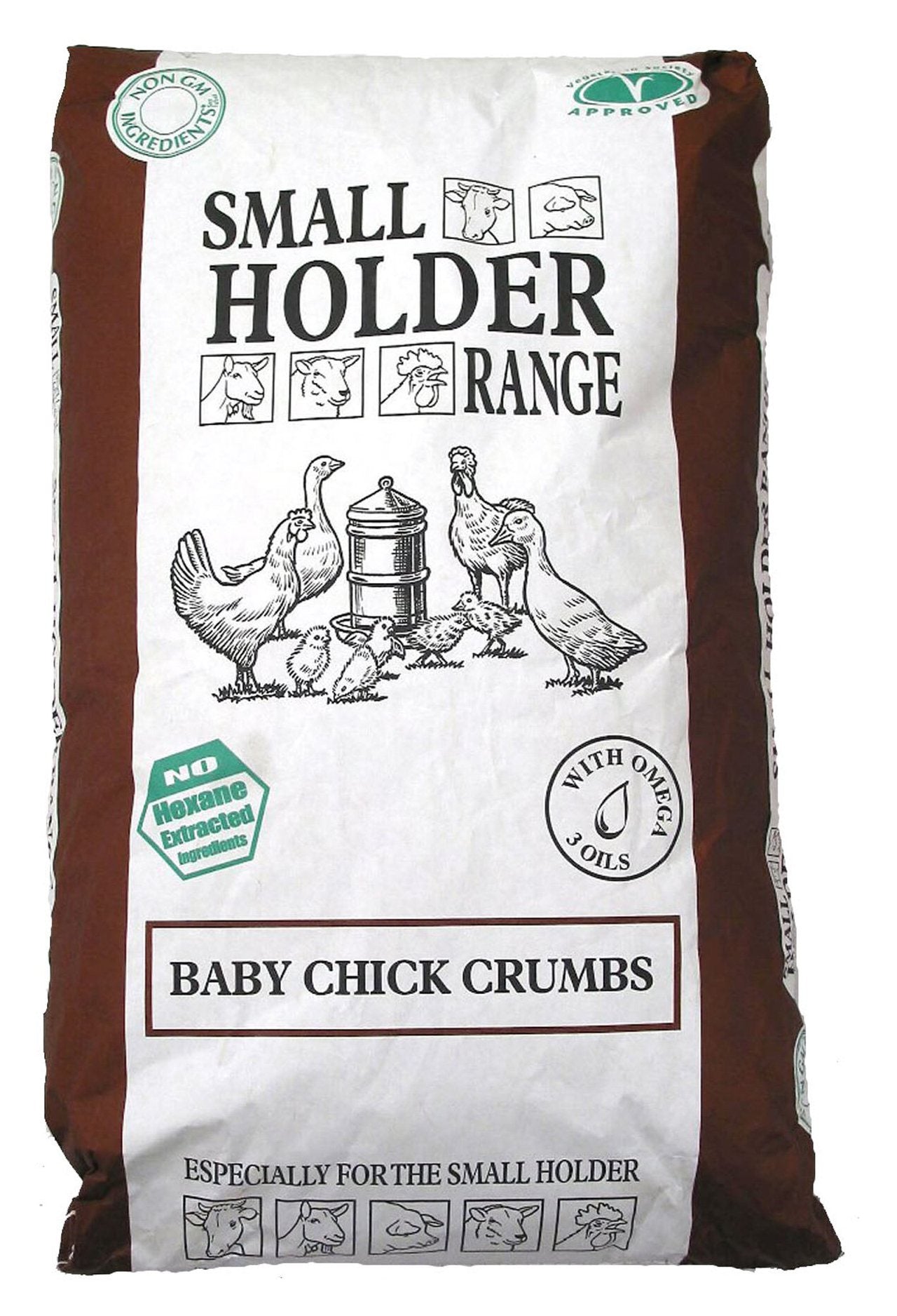 Allen & Page Baby Chick Crumbs - 20kg