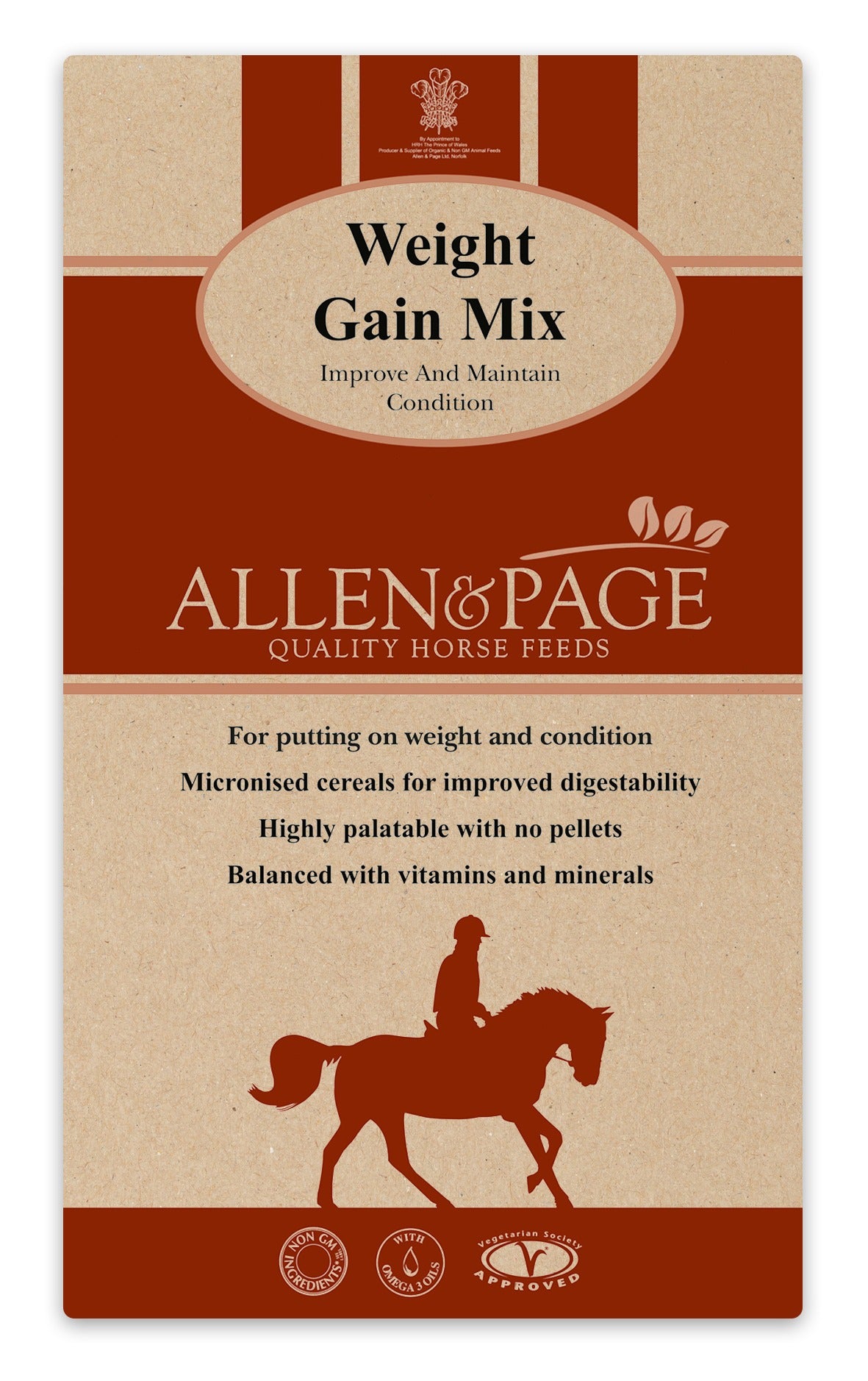 Allen & Page Weight Gain - 20kg