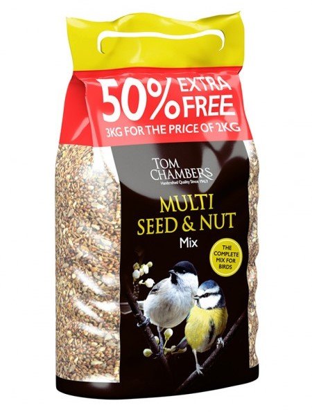 Tom Chambers Multi Seed And Nut Mix - 2kg