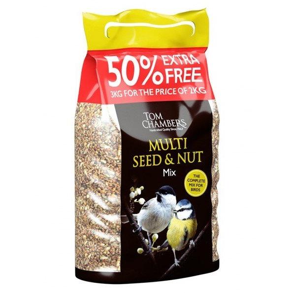 Tom Chambers Multi Seed And Nut Mix - 2kg