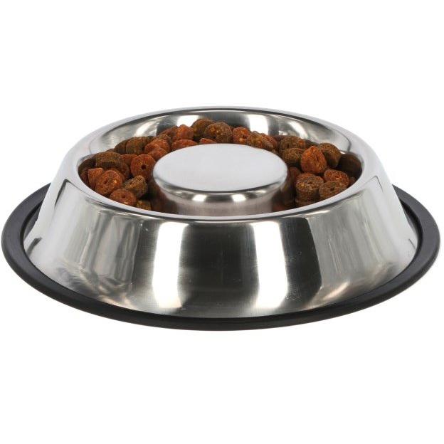 Kerbl Stainless Steel Bowl Slow Feeder/anti Gulp - 500ml