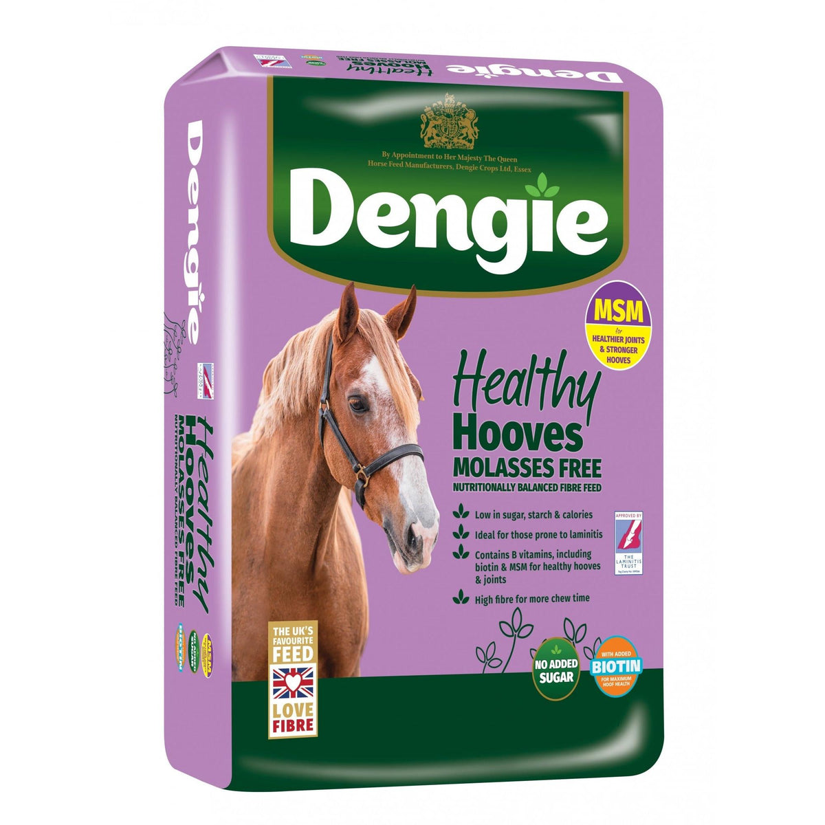 Dengie Healthy Hooves Molasses Free - 20kg