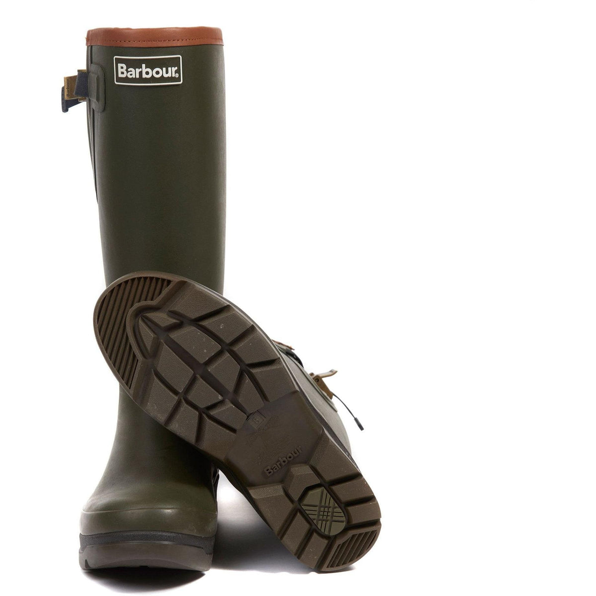 Barbour Men's Tempest Welly Boot Olive