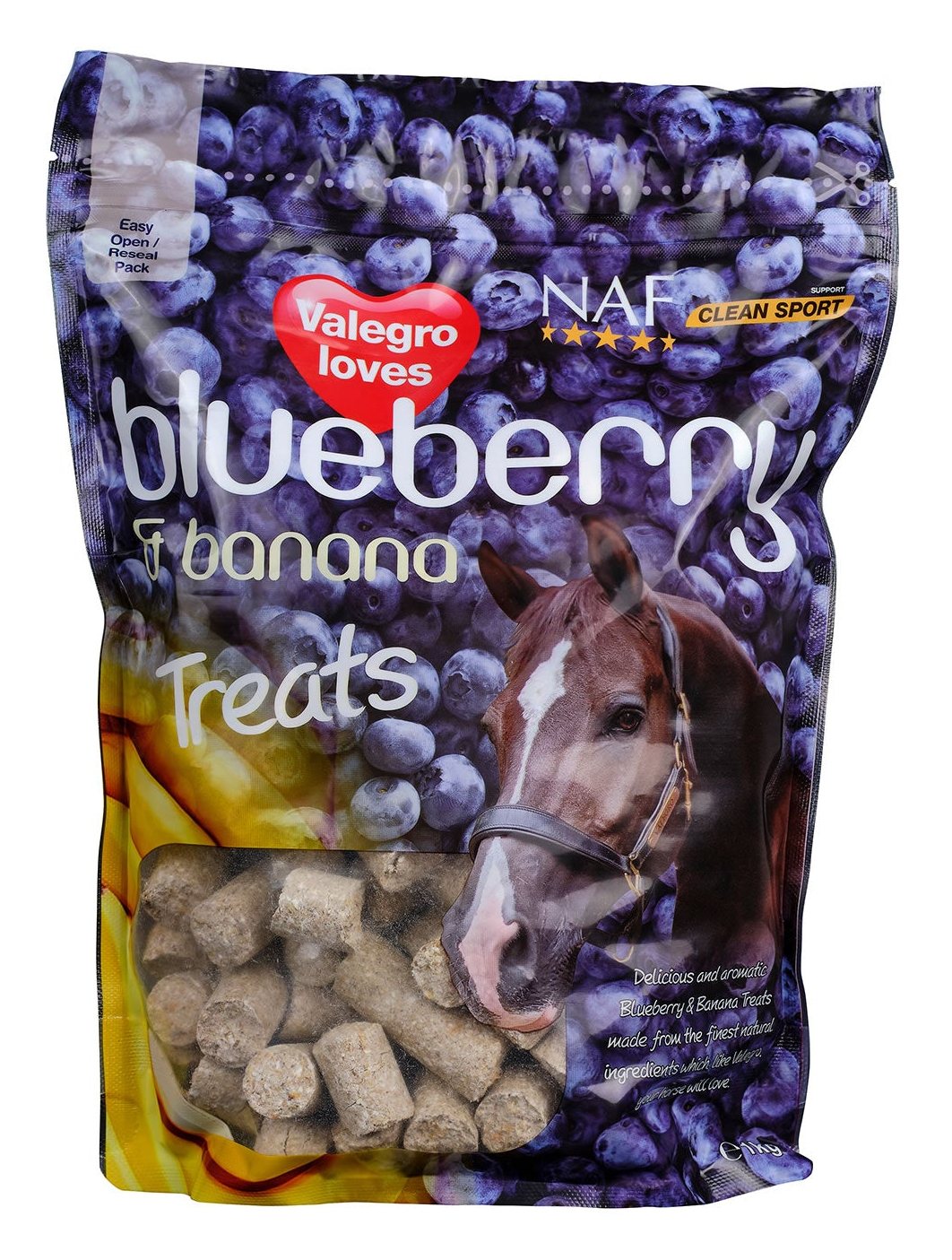 NAF Blueberry & Banana Treats - 1kg