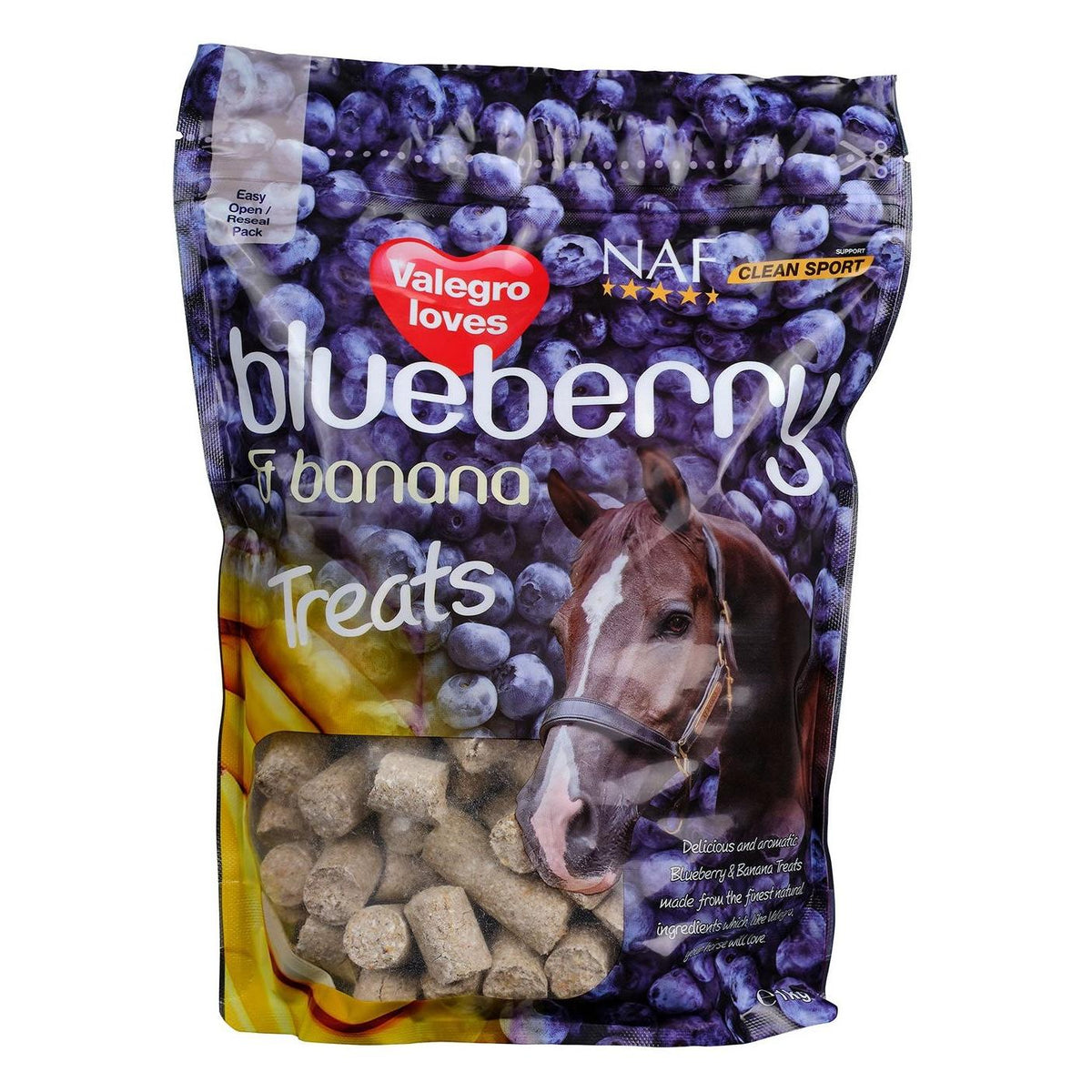 NAF Blueberry & Banana Treats - 1kg