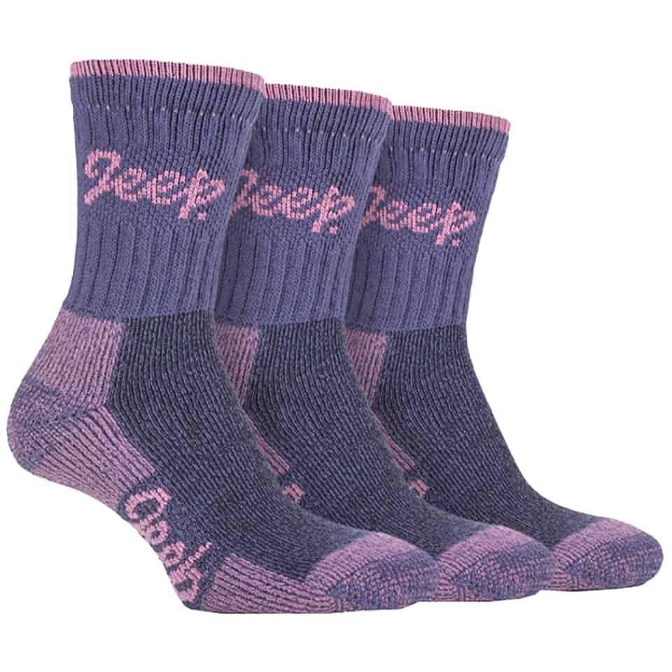 Ladies Jeep Socks Pack Of 3