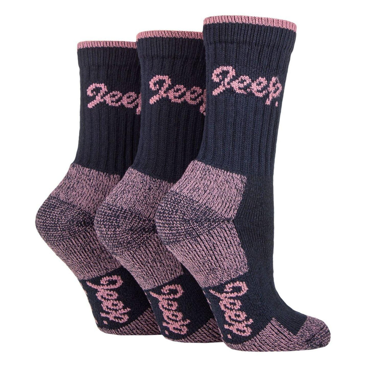 Ladies Jeep Socks Pack Of 3
