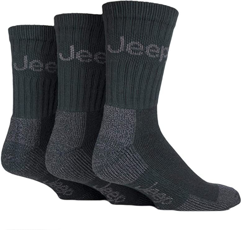 Mens Jeep Socks Pack Of 3