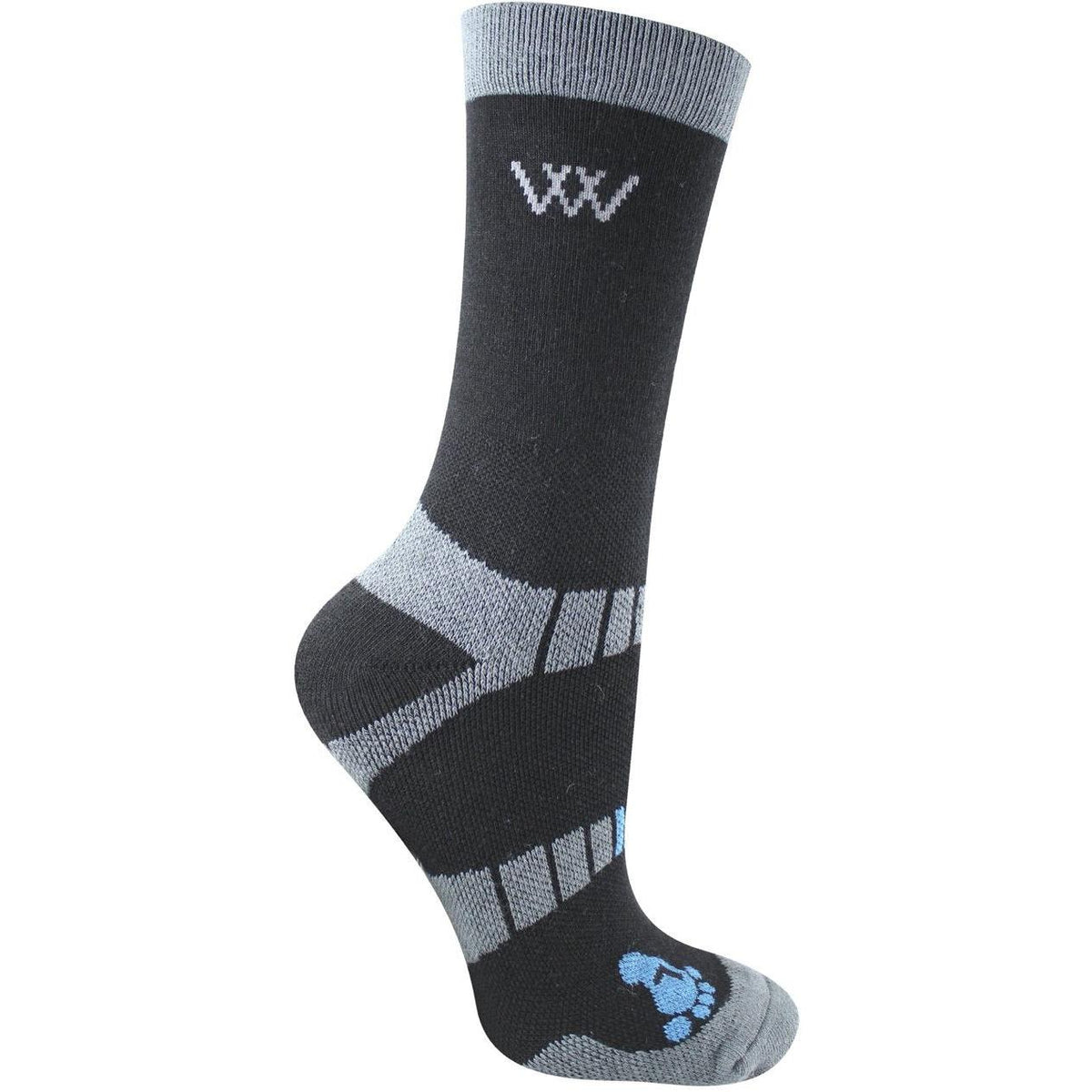 Woof Waffle Knit Bamboo Short Riding Socks - Pack Of 2