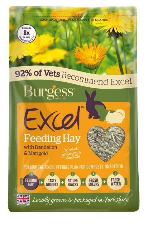 Burgess Excel Herbage Dandelion & Marigold - 1kg