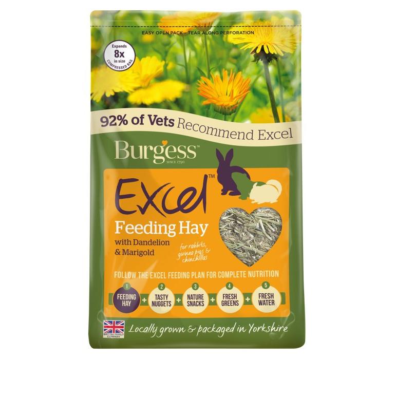 Burgess Excel Herbage Dandelion & Marigold - 1kg