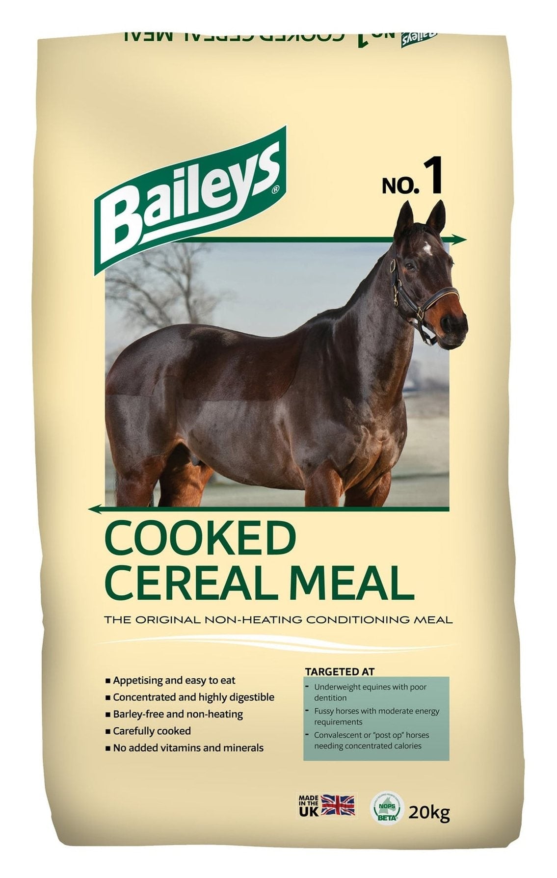 Baileys No. 1 Cooked Cereal Meal - 20kg