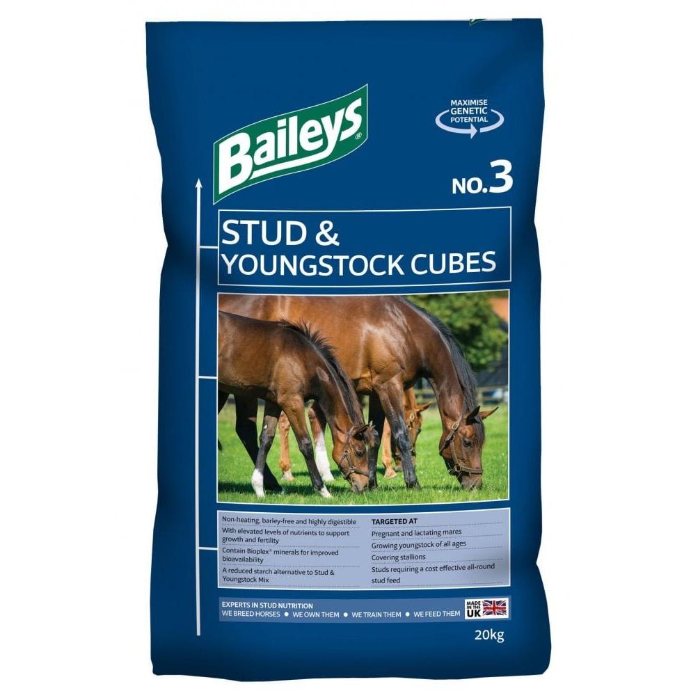 Baileys No. 3 Stud Cubes & Youngstock - 20kg