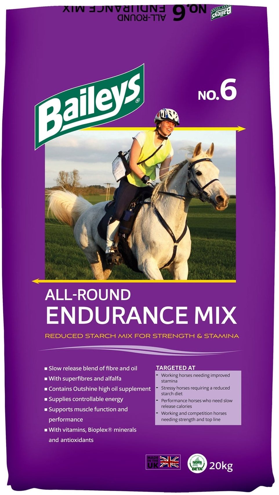 Baileys No. 6 All Round Endurance Mix - 20kg