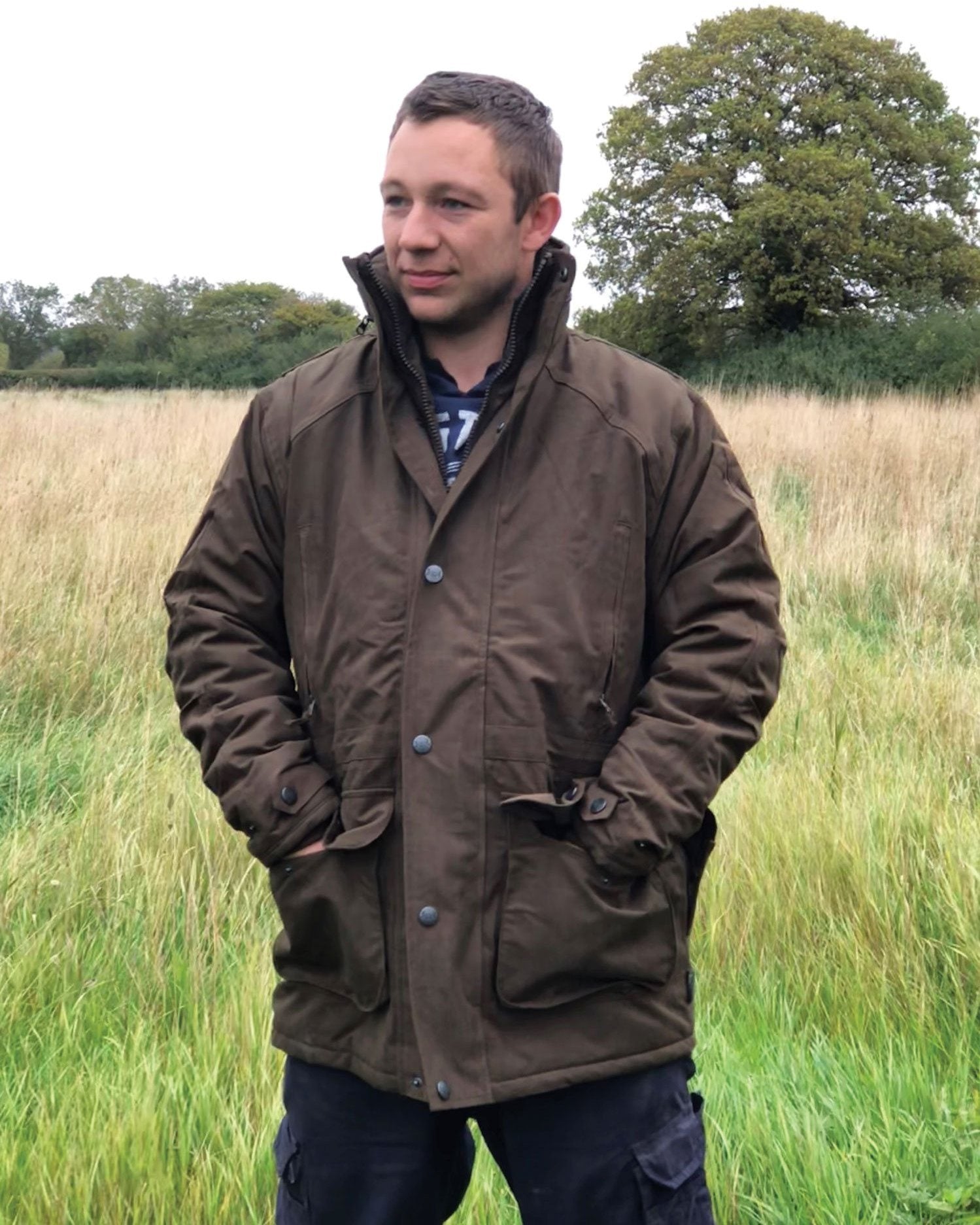 Hunter Outdoor Men's Gamekeeper Jacket Olive