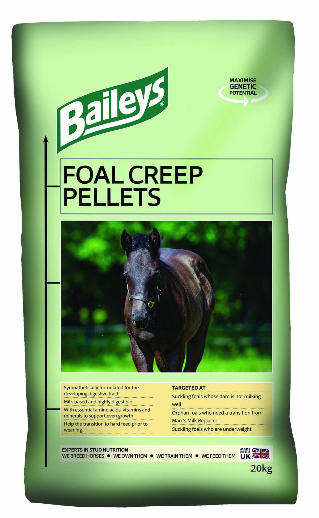 Baileys Foal Creep Pellets - 20kg