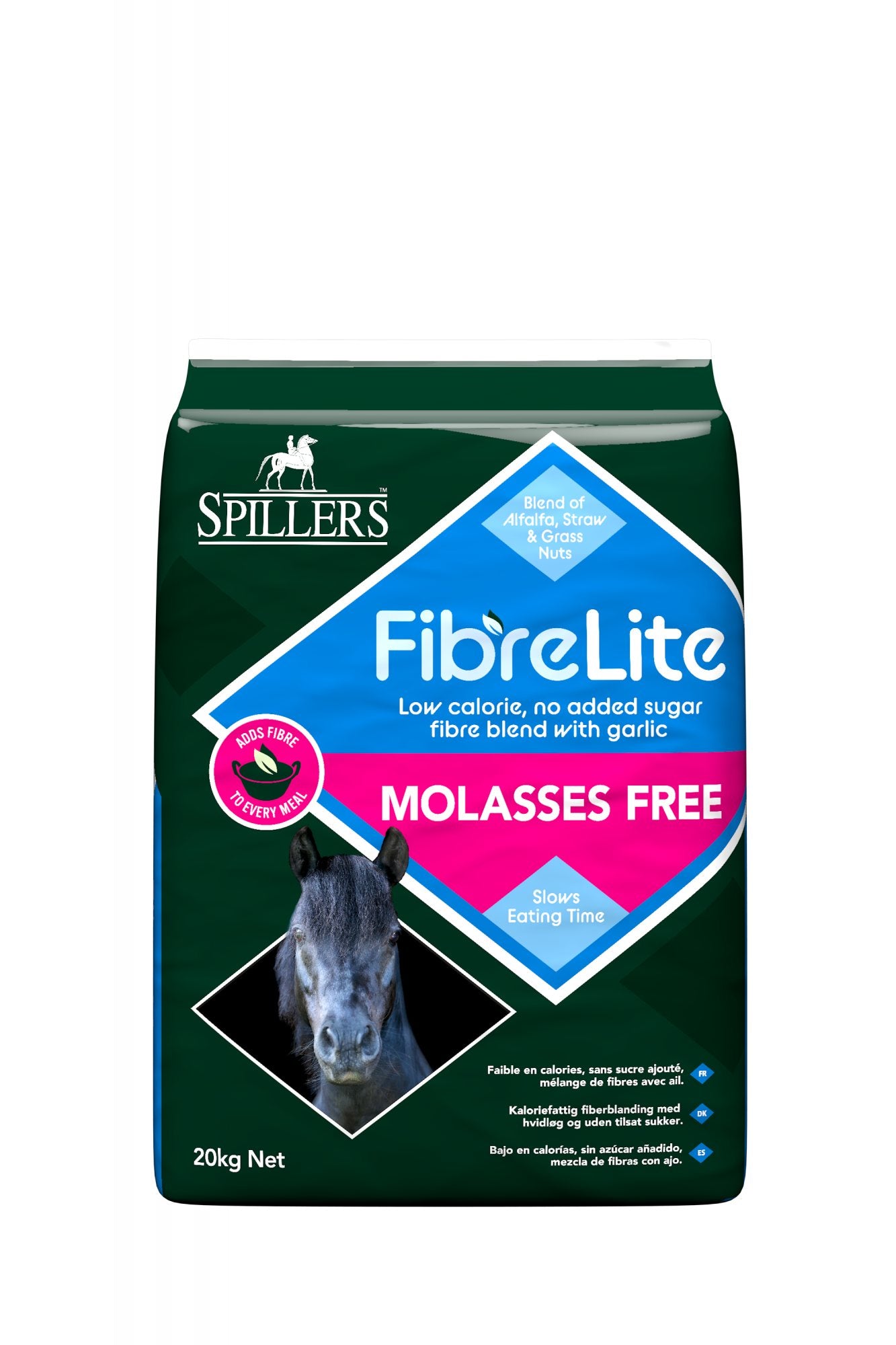 Spillers Fibre Lite Molasses Free - 20kg