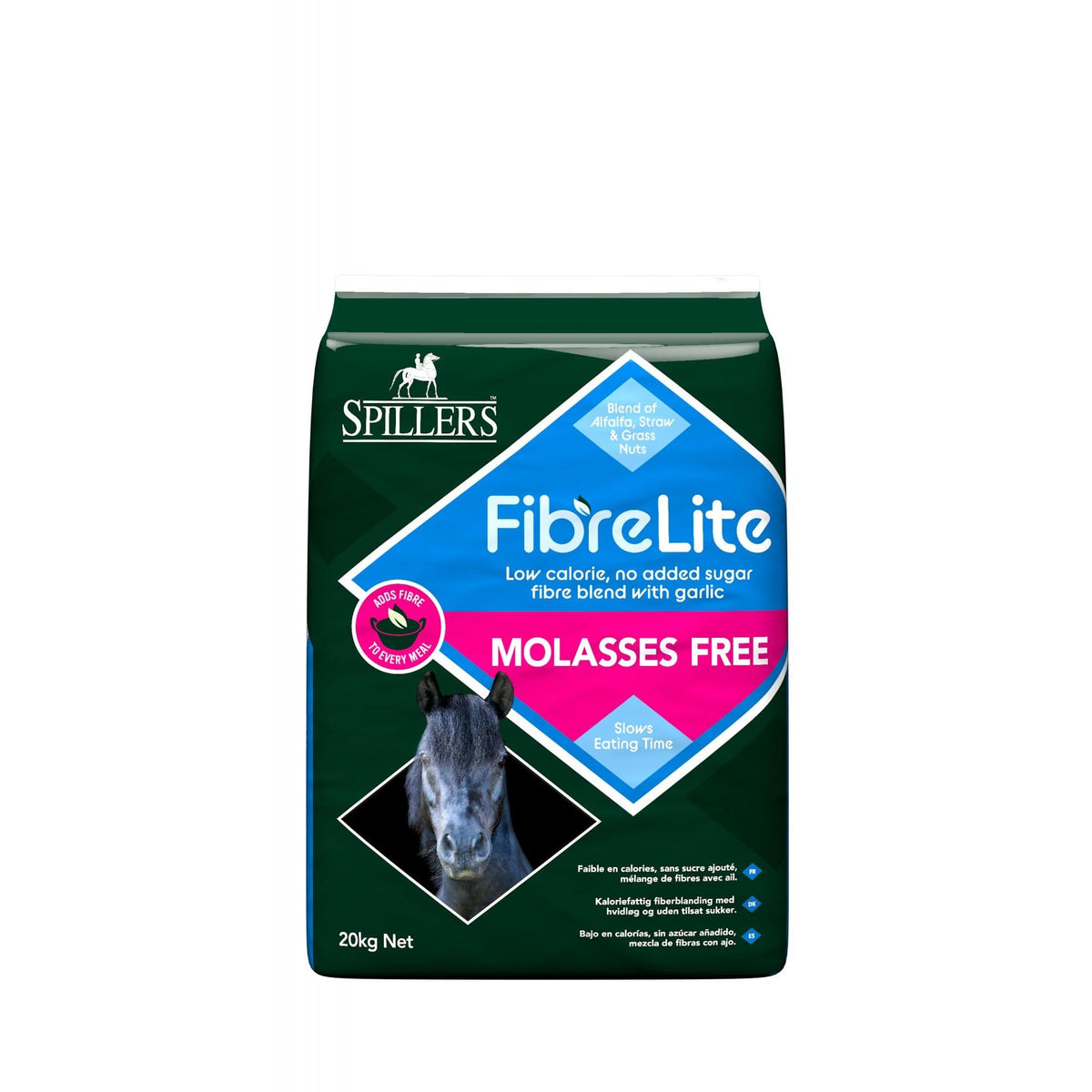 Spillers Fibre Lite Molasses Free - 20kg