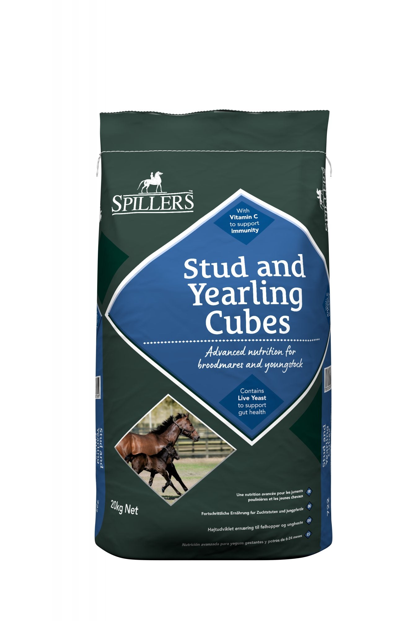 Spillers Stud & Yearling Cubes - 20kg