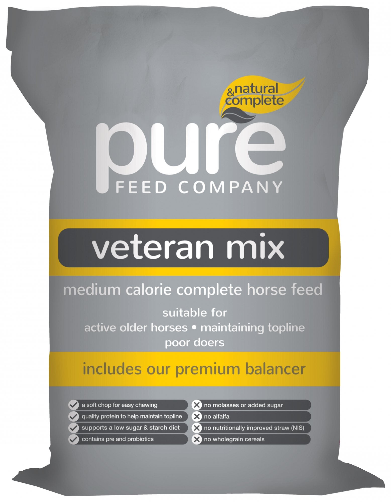 Pure Veteran Mix - 15kg