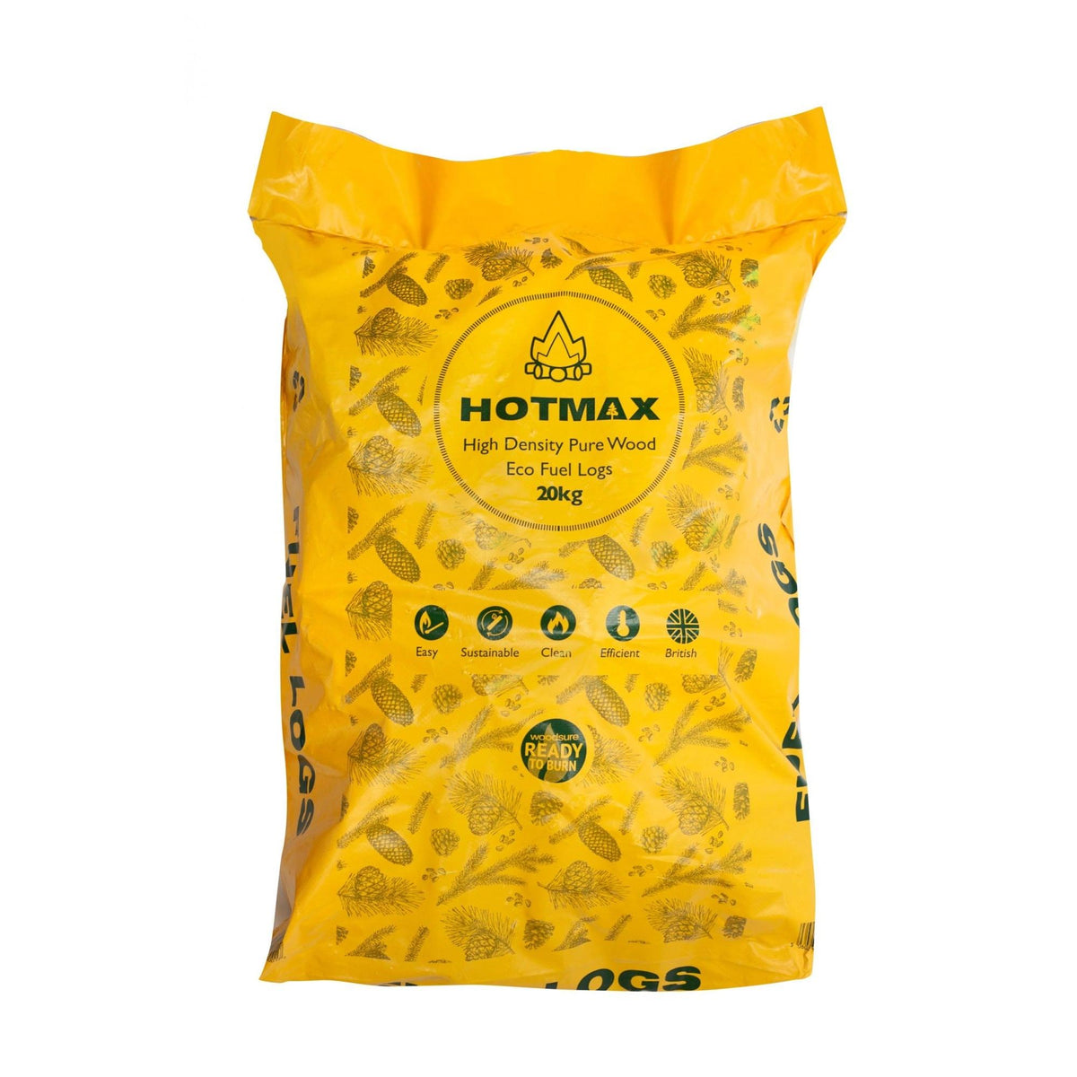 Bedmax Hotmax Fuel Logs - 20kg
