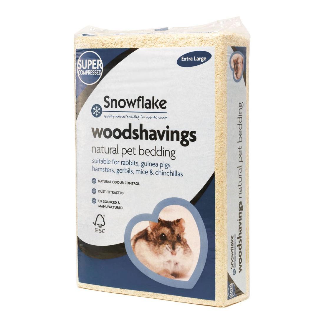 Snowflake Shavings Pet - Bedding