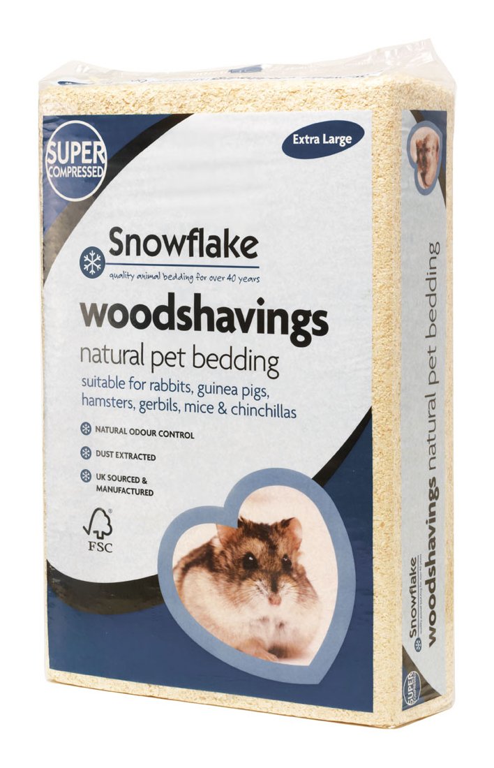 Snowflake Shavings Pet - Bedding