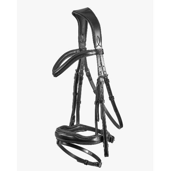 Premier Equine Rizzo Anatomic Snaffle Bridle With Flash