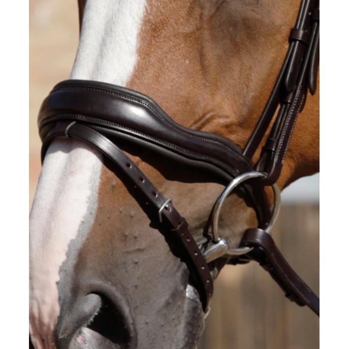 Premier Equine Rizzo Anatomic Snaffle Bridle With Flash