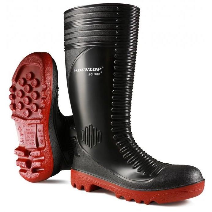 Dunlop Acifort Ribbed Full Safety Wellington